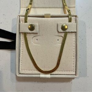 NWT Mayamar Gold Necklace with Elegant Chain Design